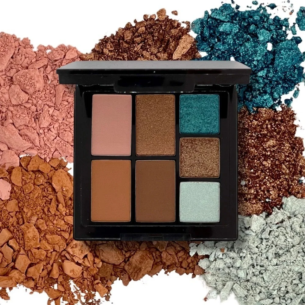 Reina Rebelde Wet Dry Eye Color Palette - Sirena - 7 eyeshadow Shades